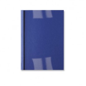 GBC Copertine rilegatura termica LeatherGrain 1,5mm blu royal (IB451003)