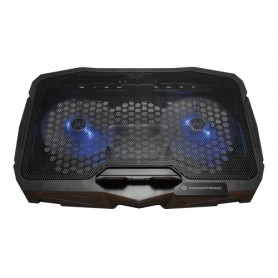 Conceptronic THANA07B base di raffreddamento per notebook 43,2 cm (17") Nero (THANA07B)