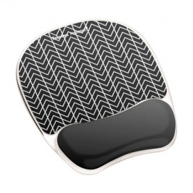 Fellowes 9653401 tappetino per mouse Nero, Bianco (9653401)