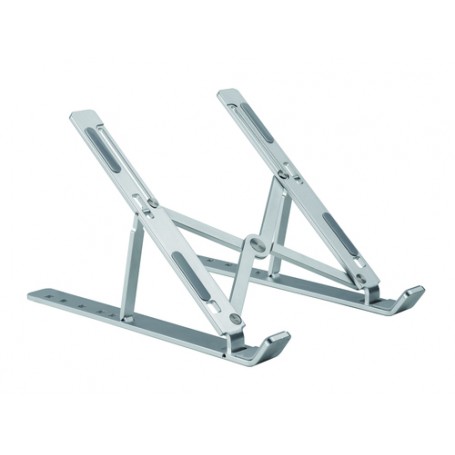 Conceptronic ERGO Foldable Aluminum Laptop 39,6 cm (15.6") Supporto per computer portatile Alluminio (THANA04S)
