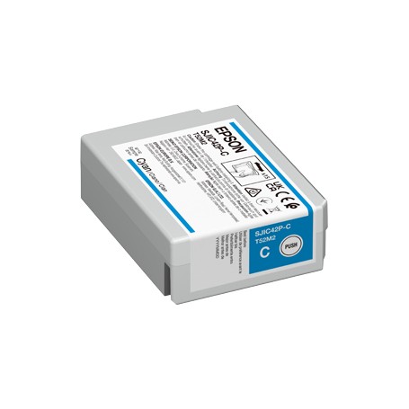 Epson SJIC42P-C cartuccia d'inchiostro 1 pz Originale Ciano (C13T52M240)