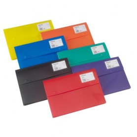 Rexel Buste A4 con Bottoni - Colori Assortiti (14443AS)