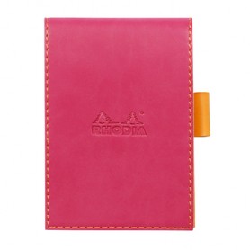 Rhodia Notepad cover + notepad N°11 quaderno per scrivere A7 80 fogli Rosso (118212C)