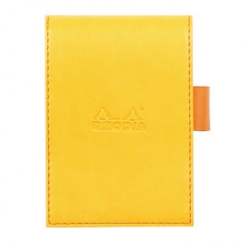 Rhodia Notepad cover + notepad N°11 quaderno per scrivere A7 80 fogli Giallo (118216C)