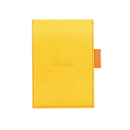 Rhodia Notepad cover + notepad N°11 quaderno per scrivere A7 80 fogli Giallo (118216C)