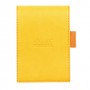 Rhodia Notepad cover + notepad N°11 quaderno per scrivere A7 80 fogli Giallo (118116C)