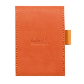 Rhodia Notepad cover + notepad N°11 quaderno per scrivere A7 80 fogli Arancione (118114C)