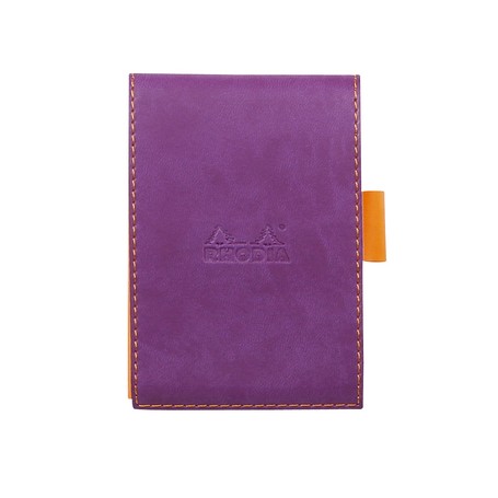Rhodia Notepad cover + notepad N°11 quaderno per scrivere A7 80 fogli Porpora (118110C)