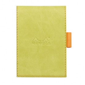 Rhodia Notepad cover + notepad N°11 quaderno per scrivere A7 80 fogli Verde (118206C)