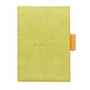 Rhodia Notepad cover + notepad N°11 quaderno per scrivere A7 80 fogli Verde (118206C)