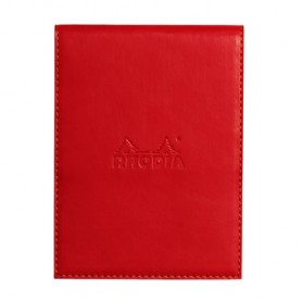 Rhodia Notepad Cover + Notepad N°12 quaderno per scrivere 80 fogli Rosso (128113C)