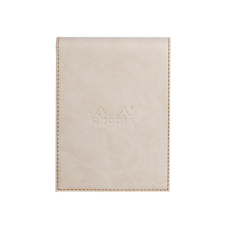 Rhodia Notepad Cover + Notepad N°12 quaderno per scrivere 80 fogli Beige (128105C)