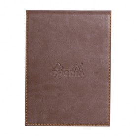 Rhodia Notepad cover + notepad N°12 quaderno per scrivere 80 fogli Cioccolato (128203C)