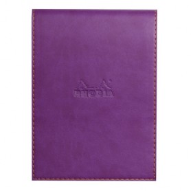 Rhodia Notepad cover + notepad N°13 quaderno per scrivere A6 80 fogli Porpora (138110C)