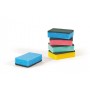 Perfetto 0246C spugna Rettangolare Poliestere, Poliuretano Colori assortiti 5 pz (0246C)