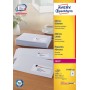 Avery L7160-100 etichetta autoadesiva Rettangolo con angoli arrotondati Permanente Bianco 2100 pz (L7160-100)