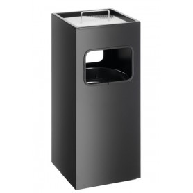 Durable 333101 posacenere da esterno 17 L Nero (3331-01)