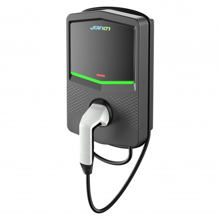 Gewiss GWJ3113A wall box con cavo di ricarica 5m, ICON Autostart DLM, 11 kW, T2C, IP55 (GWJ3113A)