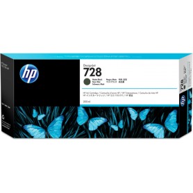 HP Cartuccia inchiostro nero opaco DesignJet 728, 300 ml (F9J68A)