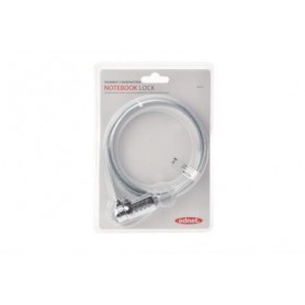 Ednet 64134 cavo di sicurezza Grigio, Argento 1,5 m (MGE64134)