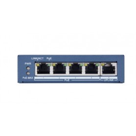 Hikvision Digital Technology DS-3E0505P-E switch di rete Non gestito Gigabit Ethernet (10/100/1000) Supporto Power o (301801375)