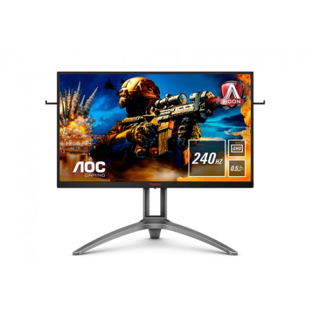 AOC AGON 3 AG273QZ monitor piatto per PC 68,6 cm (27") 2560 x 1440 Pixel Quad HD LED Nero, Rosso (AG273QZ)