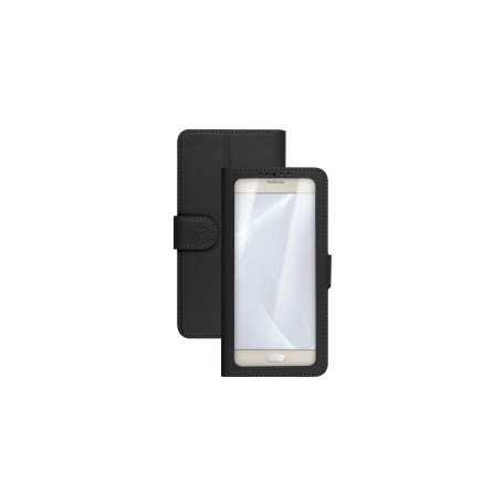 Celly Unica View custodia per cellulare 14 cm (5.5") Custodia a libro Nero (UNICAVIEWXXLBK)