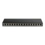 D-Link DGS-1016S switch di rete Non gestito Gigabit Ethernet (10/100/1000) Nero (DGS-1016S)