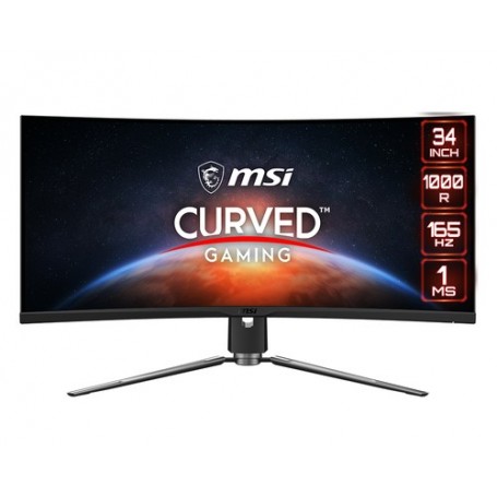 MSI MPG Artymis 343CQRDE 86,4 cm (34") 3440 x 1440 Pixel Wide Quad HD LED Nero (9S6-3DB25T-002)