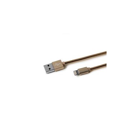 Celly USBLIGHTSNAKEGD cavo Lightning Oro (USBLIGHTSNAKEGD)