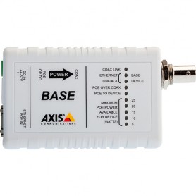AXIS T8641 POE+ OVER COAX BASE (5028-411)