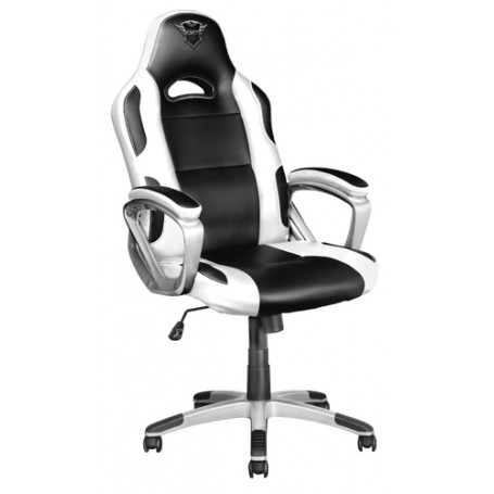 Trust GXT 705W Sedia da gaming per PC Nero, Bianco (23205)