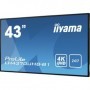 iiyama LH4370UHB-B1 visualizzatore di messaggi Pannello piatto per segnaletica digitale 108 cm (42.5") VA 4K Ultr (LH4370UHB-B1)