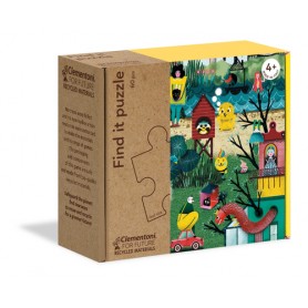 Clementoni Find it puzzle - Come into my garden Puzzle da pavimento 60 pz (16219C)