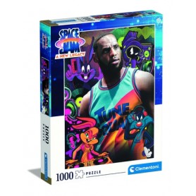 Clementoni Space Jam 2 Puzzle di contorno 1000 pz (39626)