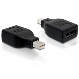 DeLOCK Displayport Adapter Displayport mini M Displayport FM Nero (65238)