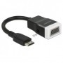 DeLOCK 65588 cavo e adattatore video HDMI-mini C VGA, 3.5mm Nero (65588)