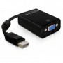 DeLOCK 61848 cavo e adattatore video 0,125 m 20-p DisplayPort M VGA (D-Sub) Nero (61848)