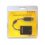 DeLOCK 61848 cavo e adattatore video 0,125 m 20-p DisplayPort M VGA (D-Sub) Nero (61848)