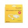 DeLOCK 62612 cavo e adattatore video 0,2 m mini DisplayPort 1.2 HDMI Bianco (62612)
