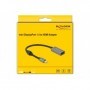 DeLOCK 66570 cavo e adattatore video 0,2 m Mini DisplayPort HDMI tipo A (Standard) Nero, Grigio (66570)