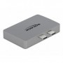 DeLOCK 64001 cavo e adattatore video 2 x USB Type-C 2 x DisplayPort Grigio (64001)