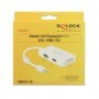 DeLOCK 0.16m DisplayPort/VGA + HDMI + DVI 0,16 m Mini DisplayPort VGA (D-Sub)+ HDMI + DVI Bianco (62630)