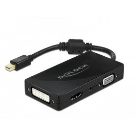 DeLOCK 62073 hub di interfaccia USB 2.0 Type-B Nero (62073)