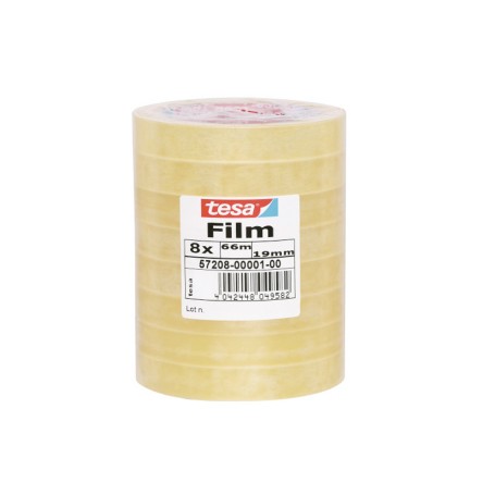 TESA Standard 66 m Polipropilene (PP) Trasparente 8 pz (57208-00001-01)