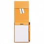 Rhodia Notepad cover + notepad N°13 quaderno per scrivere A6 80 fogli Grigio talpa (138104C)