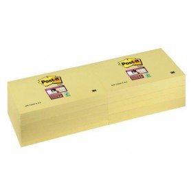 Post-It 655-6SSCY pouch autoadesiva Rettangolo Giallo 90 fogli (81370)