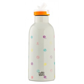 Mama Wata 731A borraccia Uso quotidiano, Sport 470 ml Metallo, Plastica Multicolore (733S)