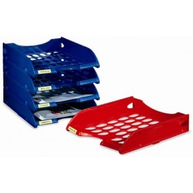 Fellowes E040TR vassoio da scrivania Plastica Rosso (E040TR)