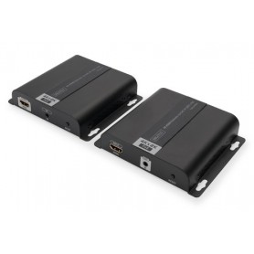 Digitus DS-55124 moltiplicatore AV Trasmettitore e ricevitore AV Nero (DS-55124)